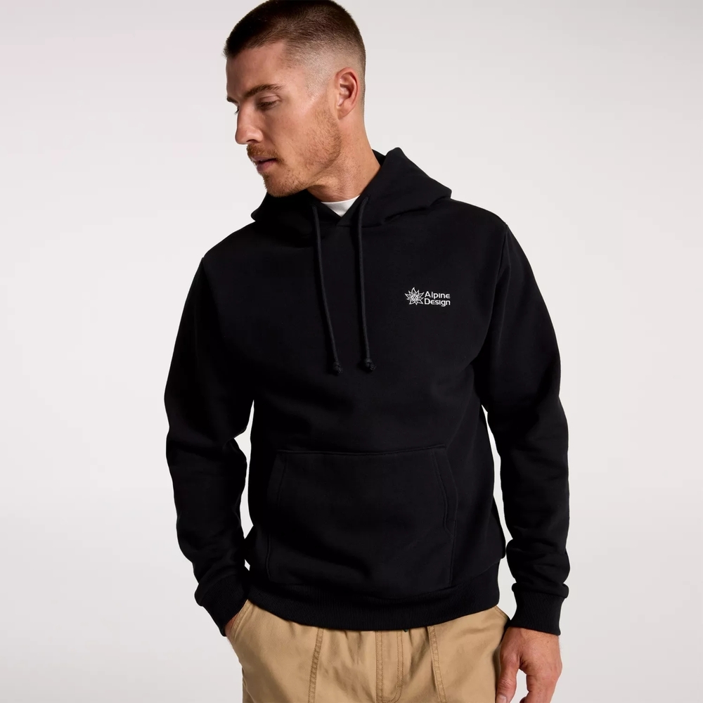 Alpine Design Men's Black Hoodie